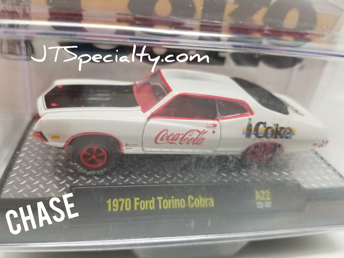 M2 CHASE A22 1970 Ford Torino Cobra - Coca-Cola