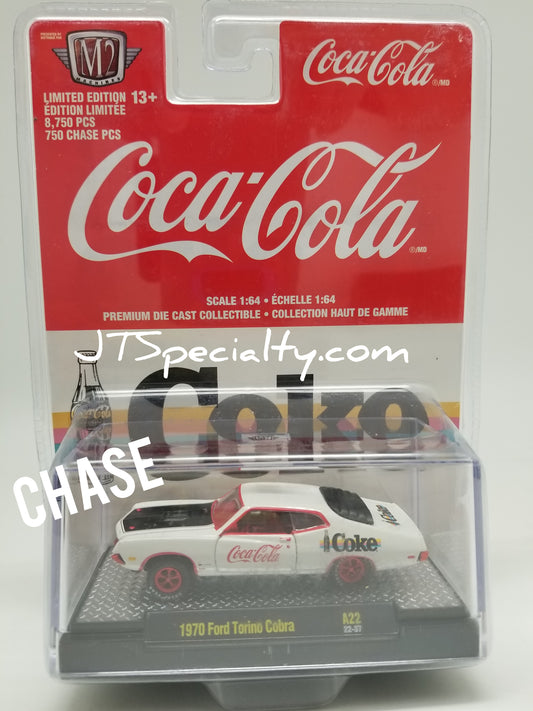 M2 CHASE A22 1970 Ford Torino Cobra - Coca-Cola