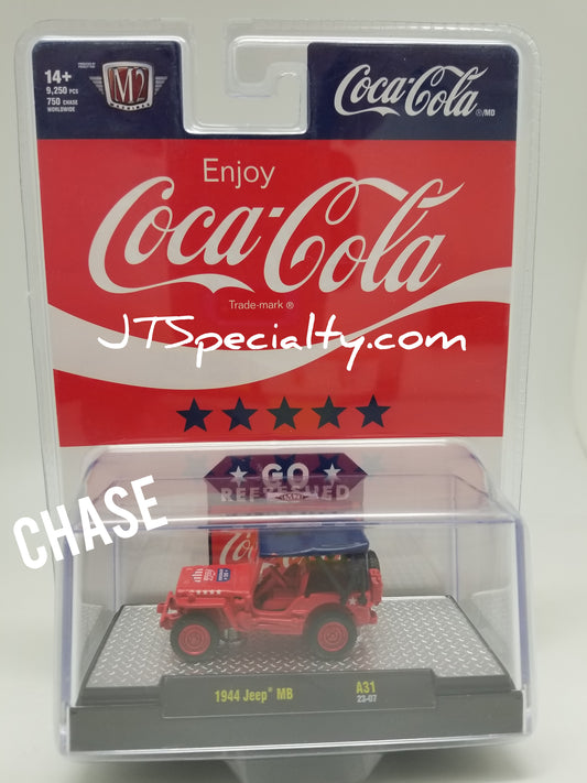 M2 CHASE A31 1944 Jeep MB - Coca-Cola