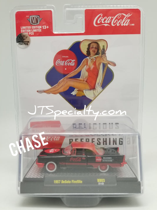 M2 CHASE BB03 1957 DeSoto Fireflite - Coca-Cola