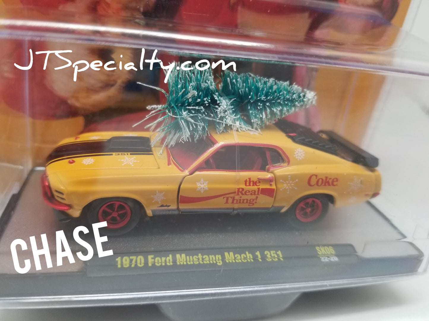 M2 CHASE SK06 1970 Ford Mustang Mach 1 351 - Holiday Coca-Cola