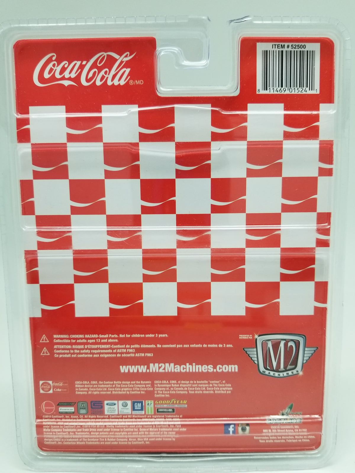 M2 CHASE RC02 1968 Plymouth Barracuda HEMI - Coca-Cola / Coke