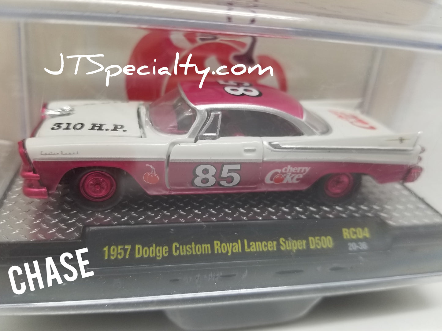M2 CHASE RC04 1957 Dodge Custom Royal Lancer Super D500 - Cherry Coke