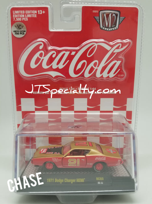 M2 CHASE RC03 1971 Dodge Charger HEMI - Coca-Cola