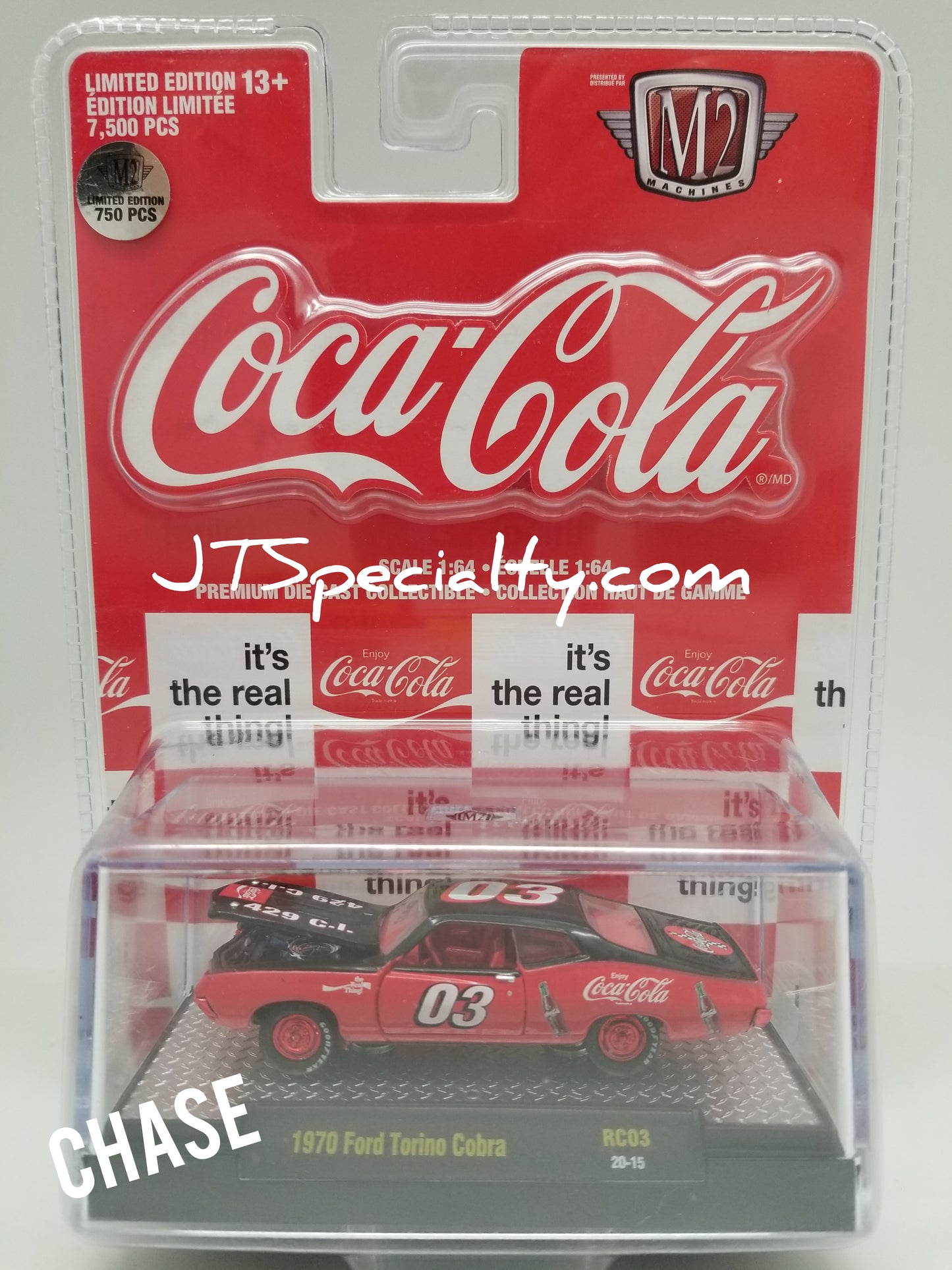 M2 CHASE RC03 1970 Ford Torino Cobra - Coca-Cola
