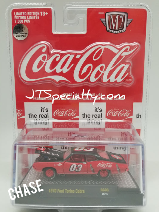 M2 CHASE RC03 1970 Ford Torino Cobra - Coca-Cola