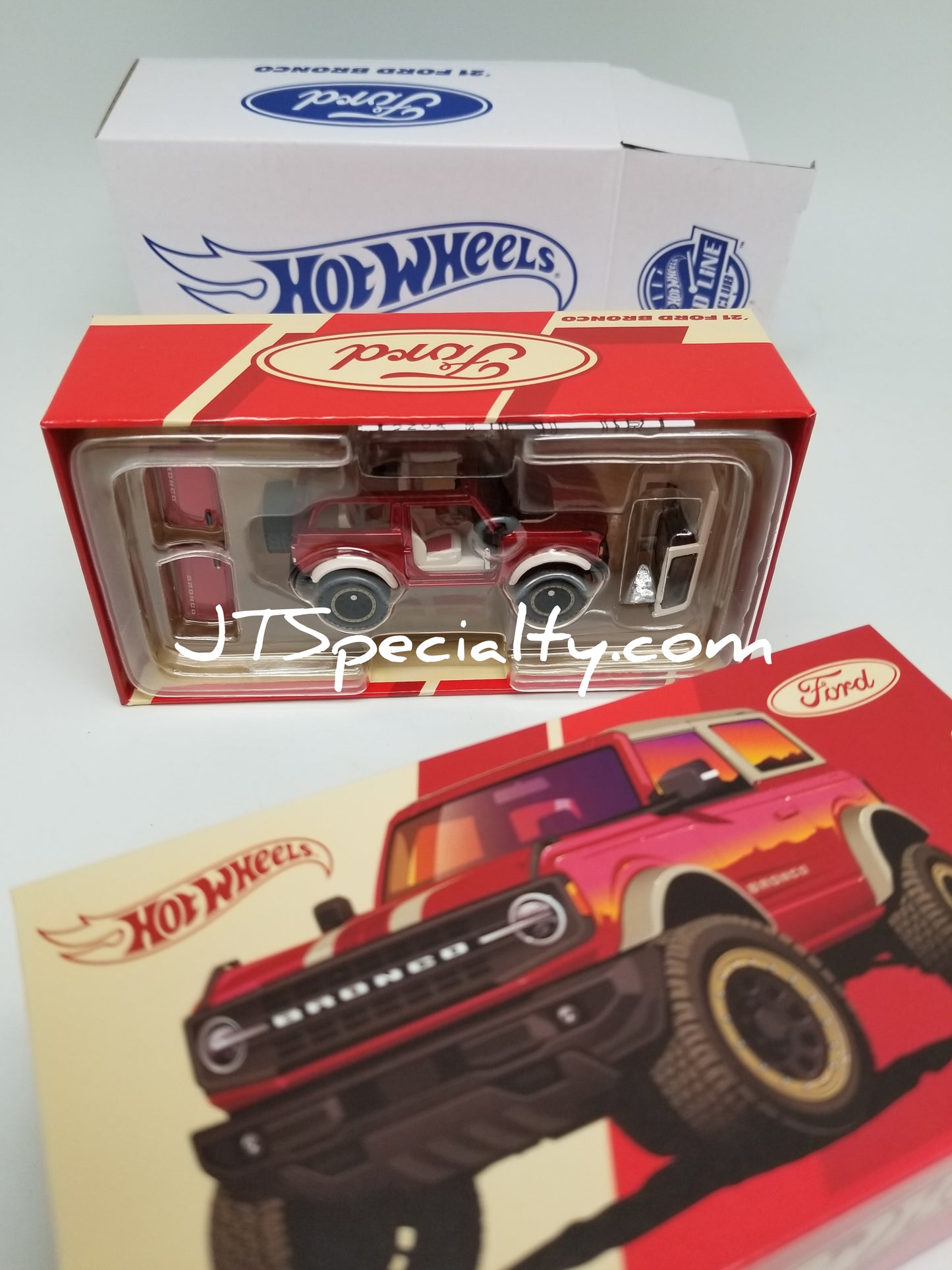 Hot Wheels RLC 2021 Ford Bronco - RED