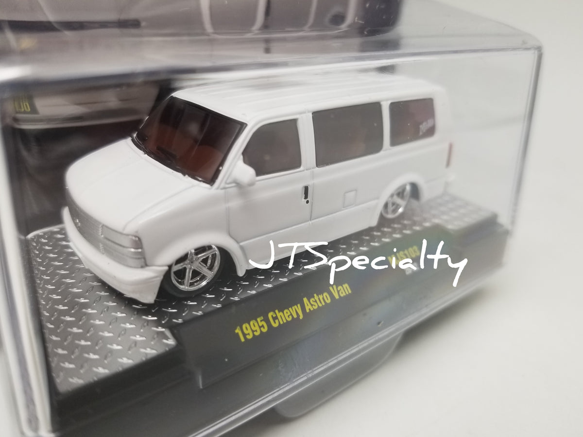 M2 1995 Chevrolet Astro Van - Slow & Low - WHITE - MiJo