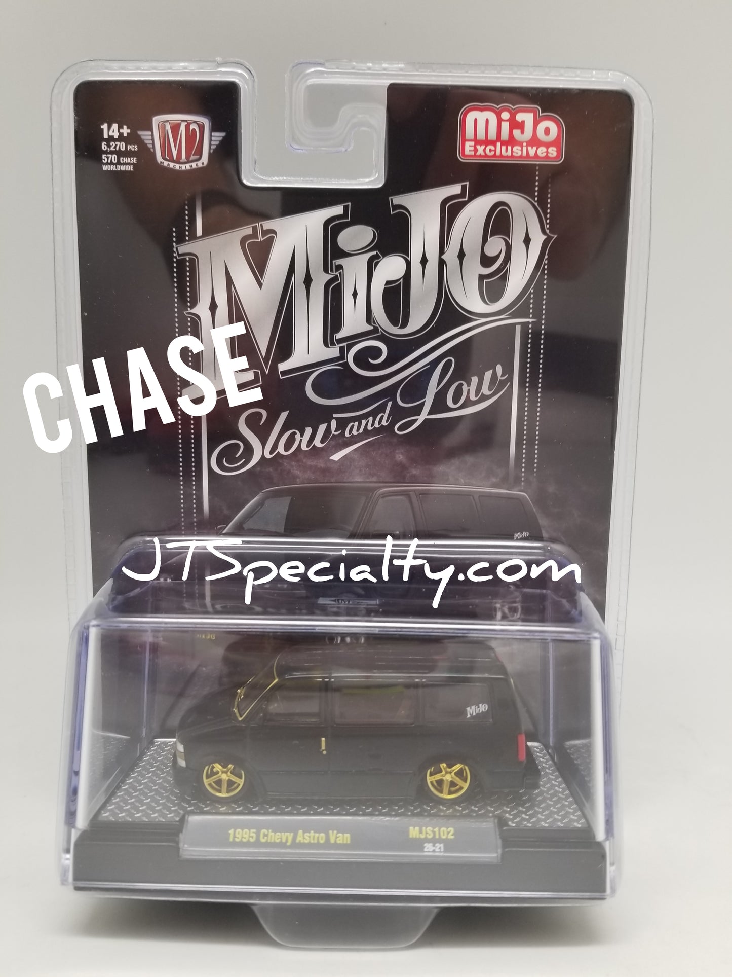 M2 CHASE 1995 Chevrolet Astro Van - Slow & Low - BLACK - MiJo