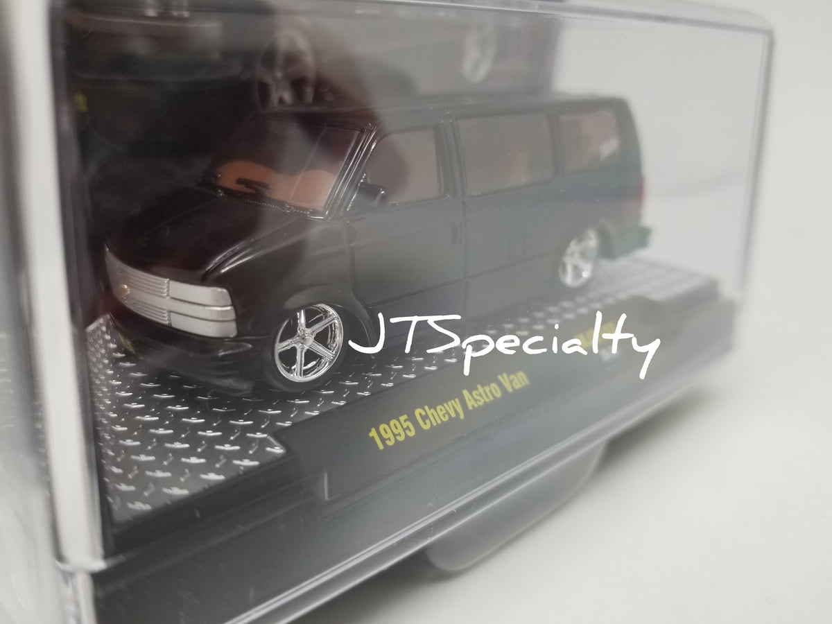 M2 1995 Chevrolet Astro Van - Slow & Low - BLACK - MiJo