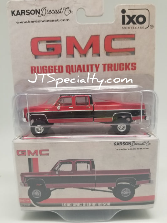 iXO 1980 GMC Sierra K3500 - Red & Black