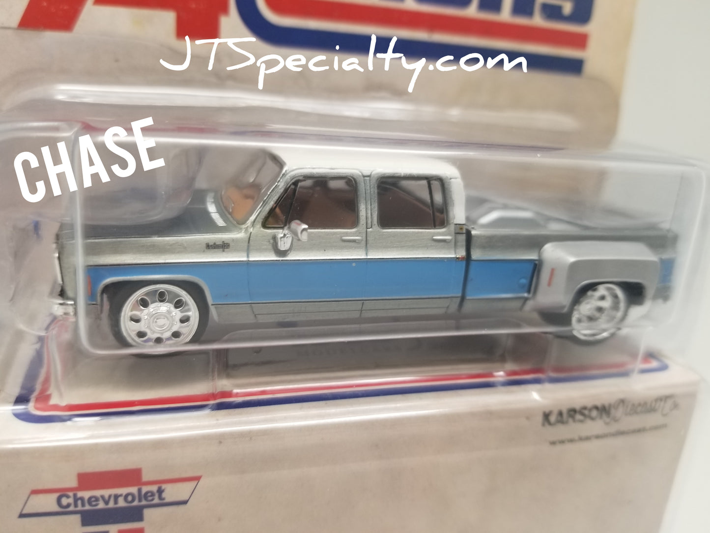 iXO CHASE 1974 Chevrolet Custom C30 - Blue/White Dually