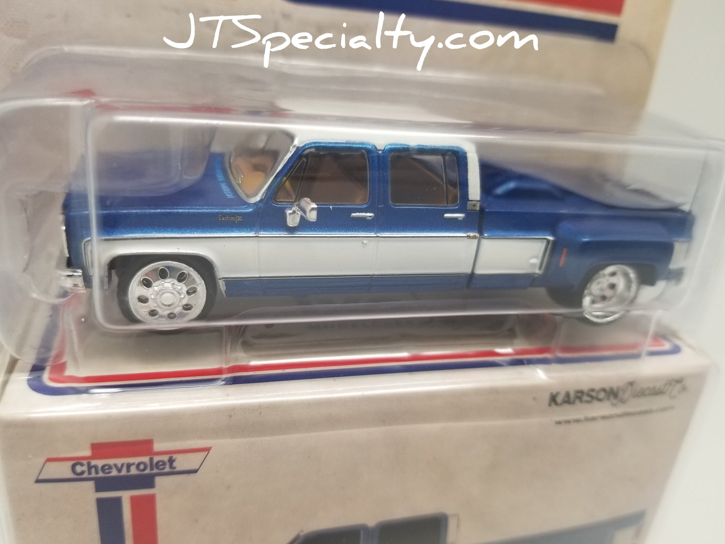 iXO 1974 Chevrolet Custom C30 - Blue/White Dually