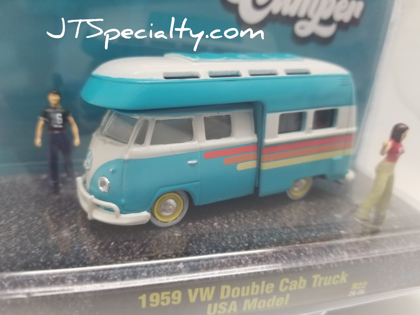 M2 1959 VW Double Cab Truck USA Model - Auto-Figs