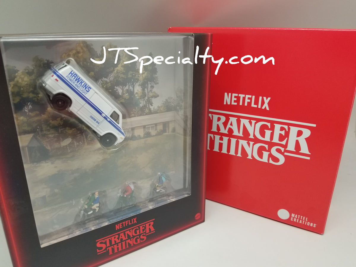 Hot Wheels - Netflix - Stranger Things Diorama