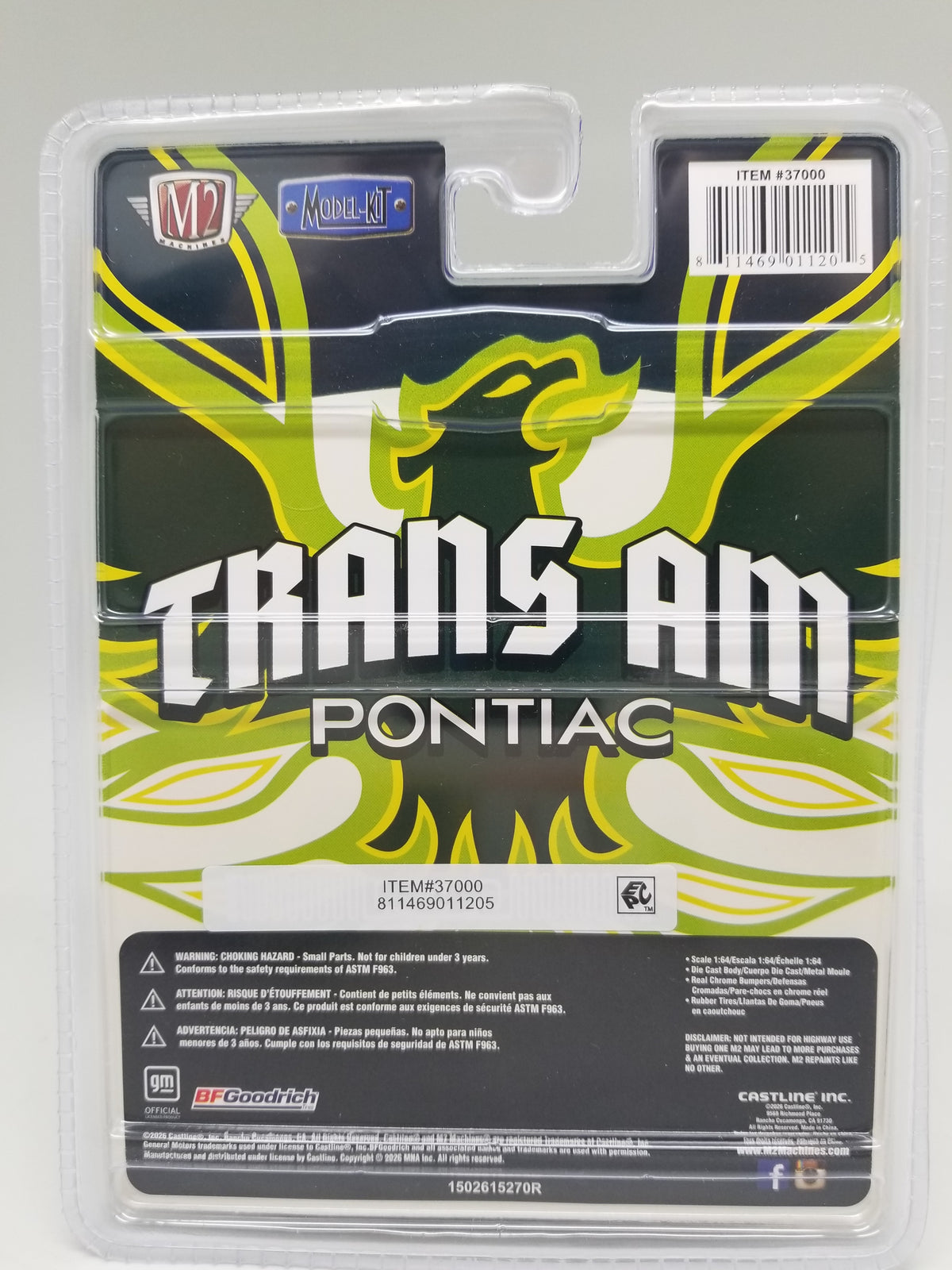 M2 1978 Pontiac Firebird Trans Am T-Top - Model Kit