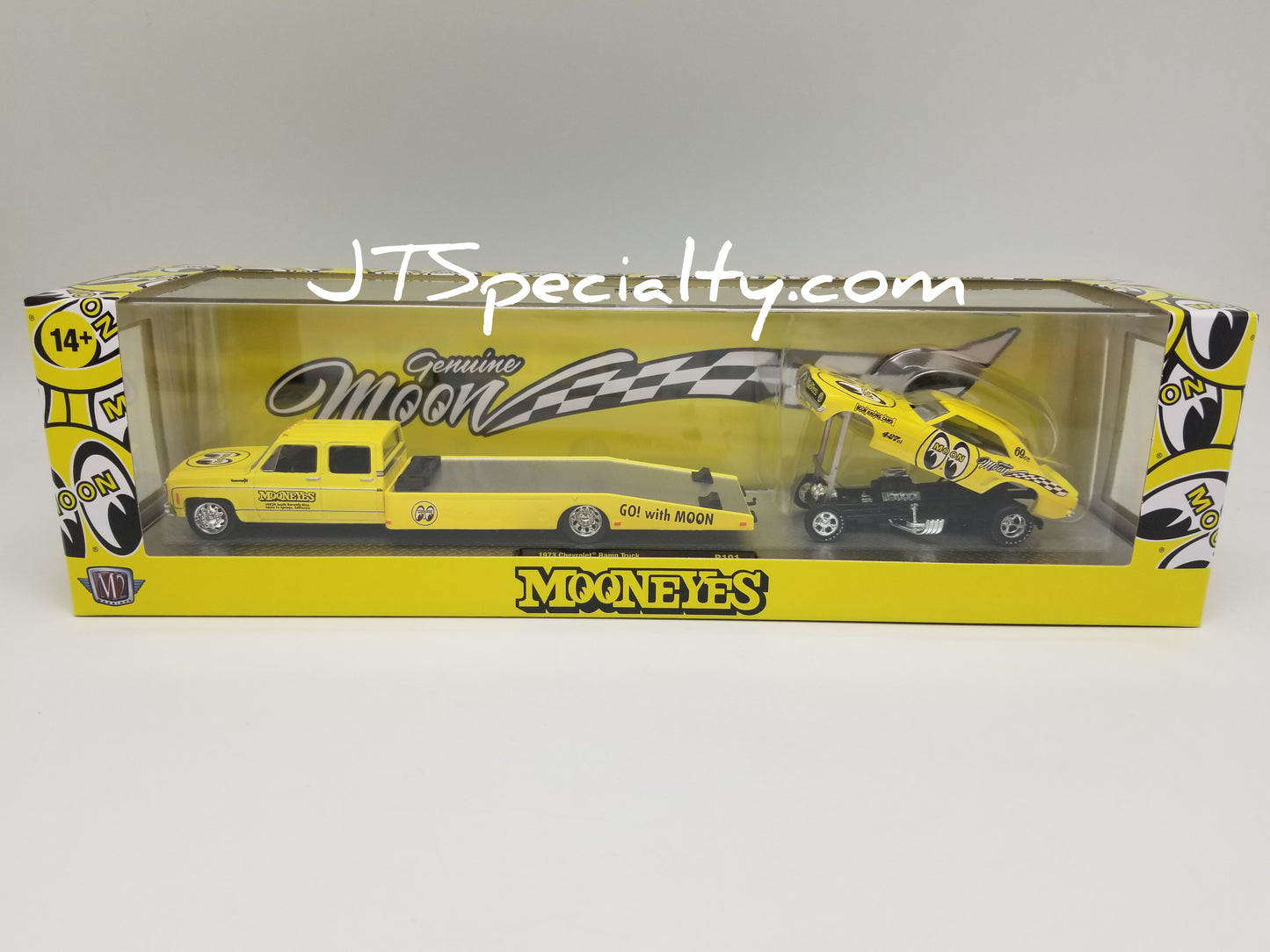 M2 1973 Chevrolet Ramp Truck & 1969 Camaro Z/28 Funny Car - Auto Hauler