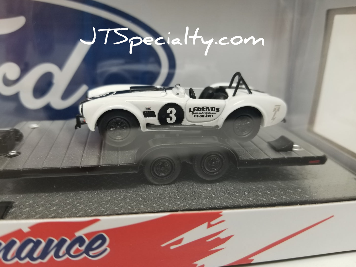 M2 1987 Ford Dually Lowered & 1965 Shelby 427 Cobra - Auto Hauler