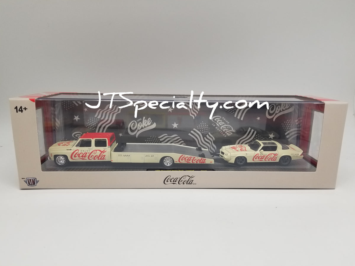 M2 1980 Chevrolet Ramp Truck - Lowered & 1981 Camaro Z/28 - Coca~Cola Auto Hauler