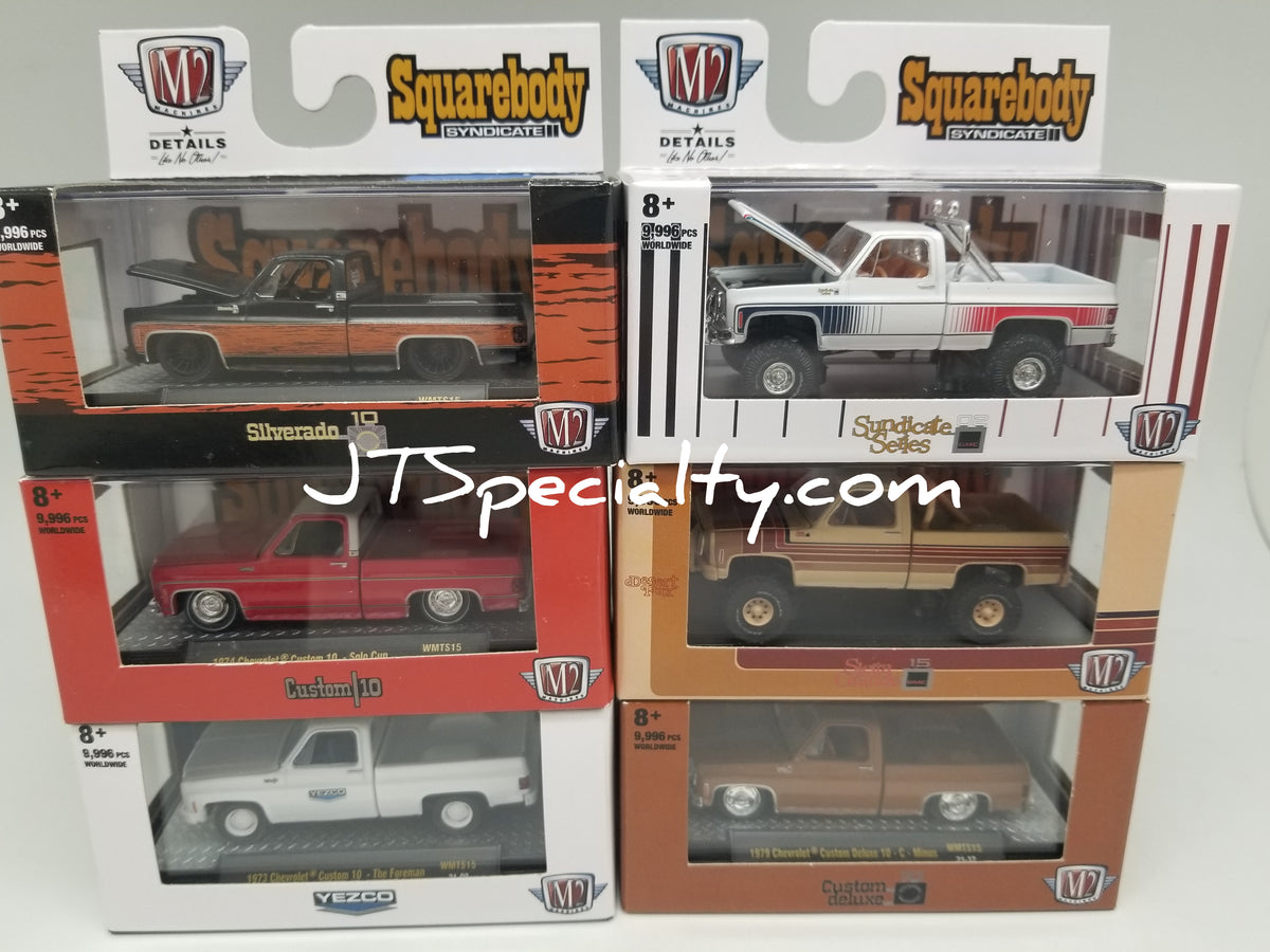 M2 32600-WMTS15 Set of 6 - Squarebody Syndicate 2021