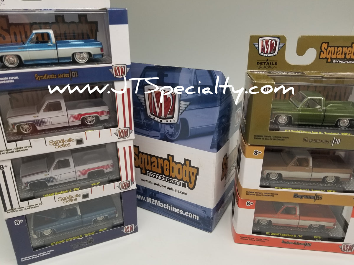 M2 32600-WMTS11 Set of 7 - Squarebody Syndicate 2019