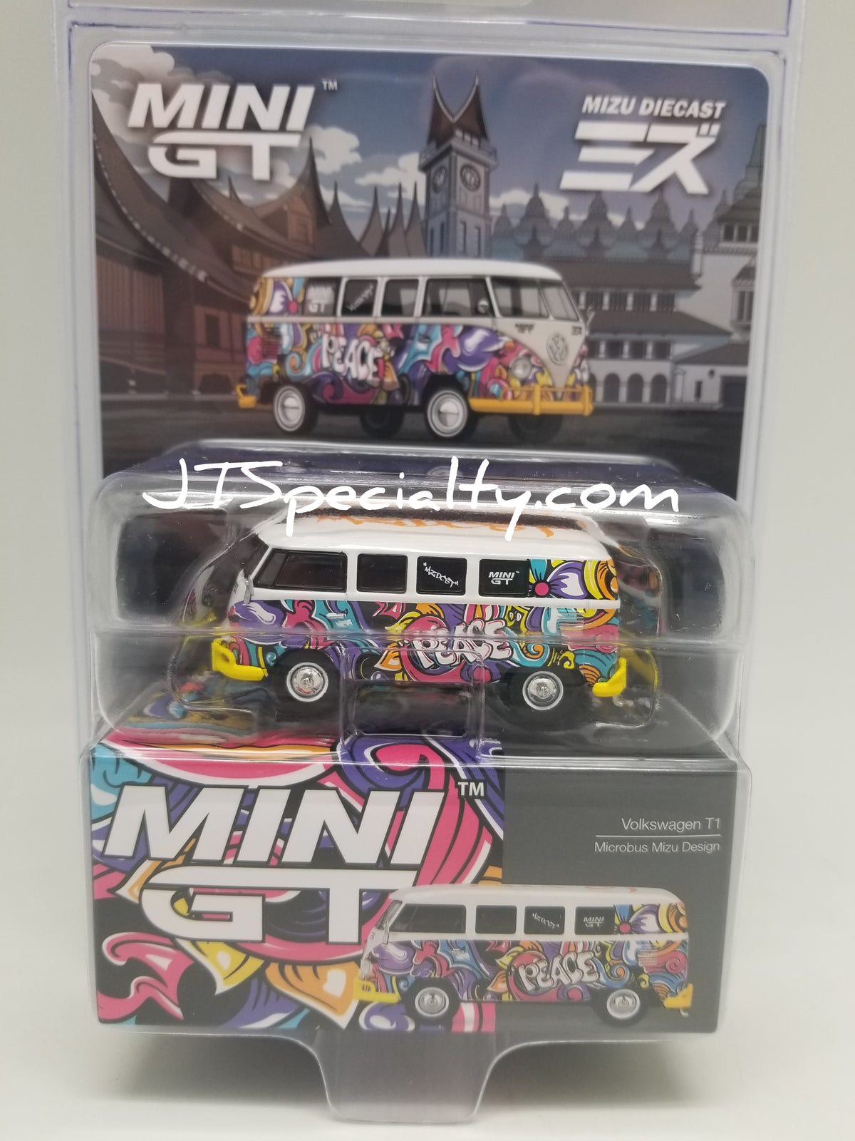 Mini GT 1191 - Volkswagen T1 Microbus - Mizu Design