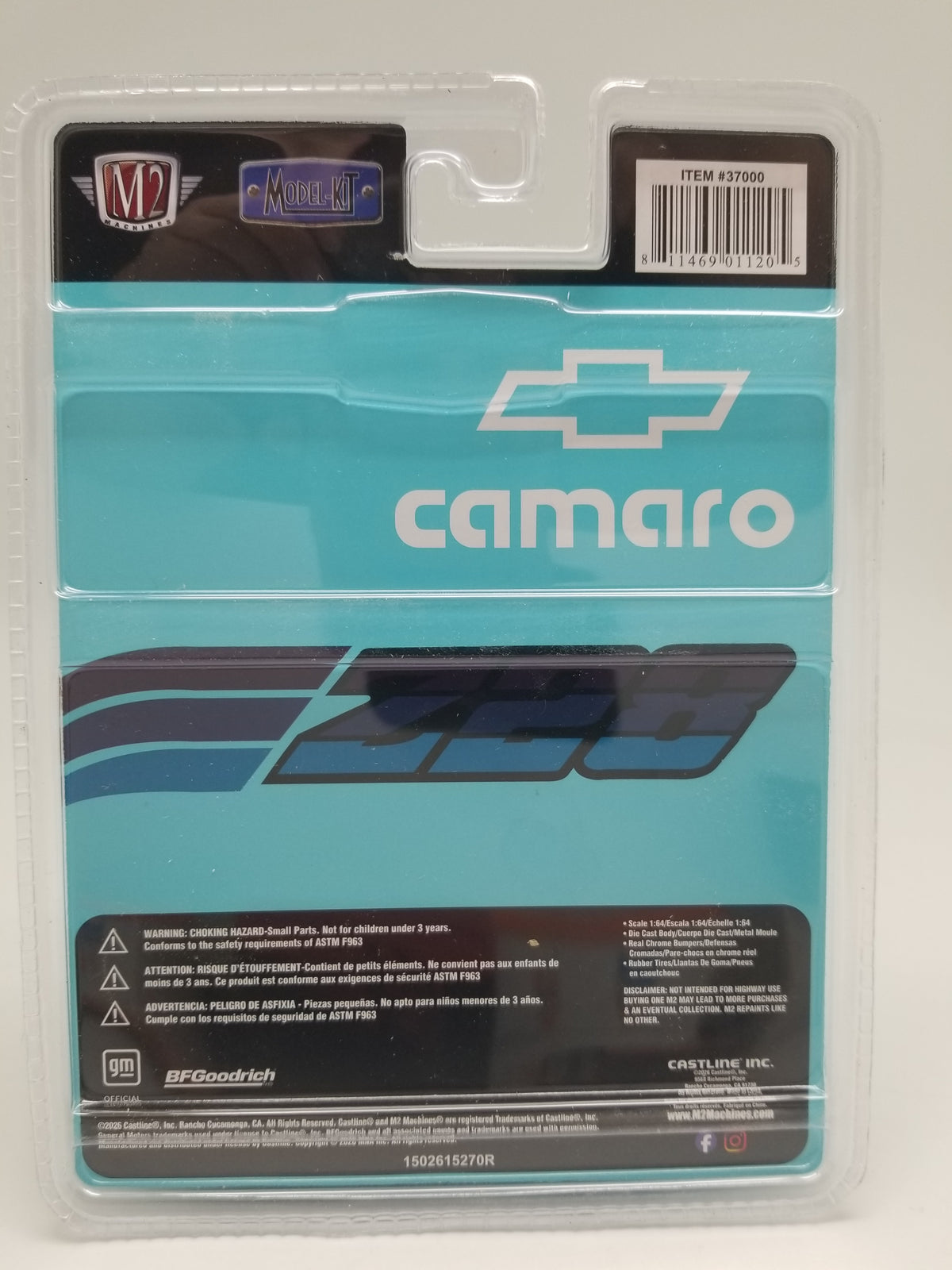 M2 CHASE 1980 Chevrolet Camaro Z/28 - Model Kit