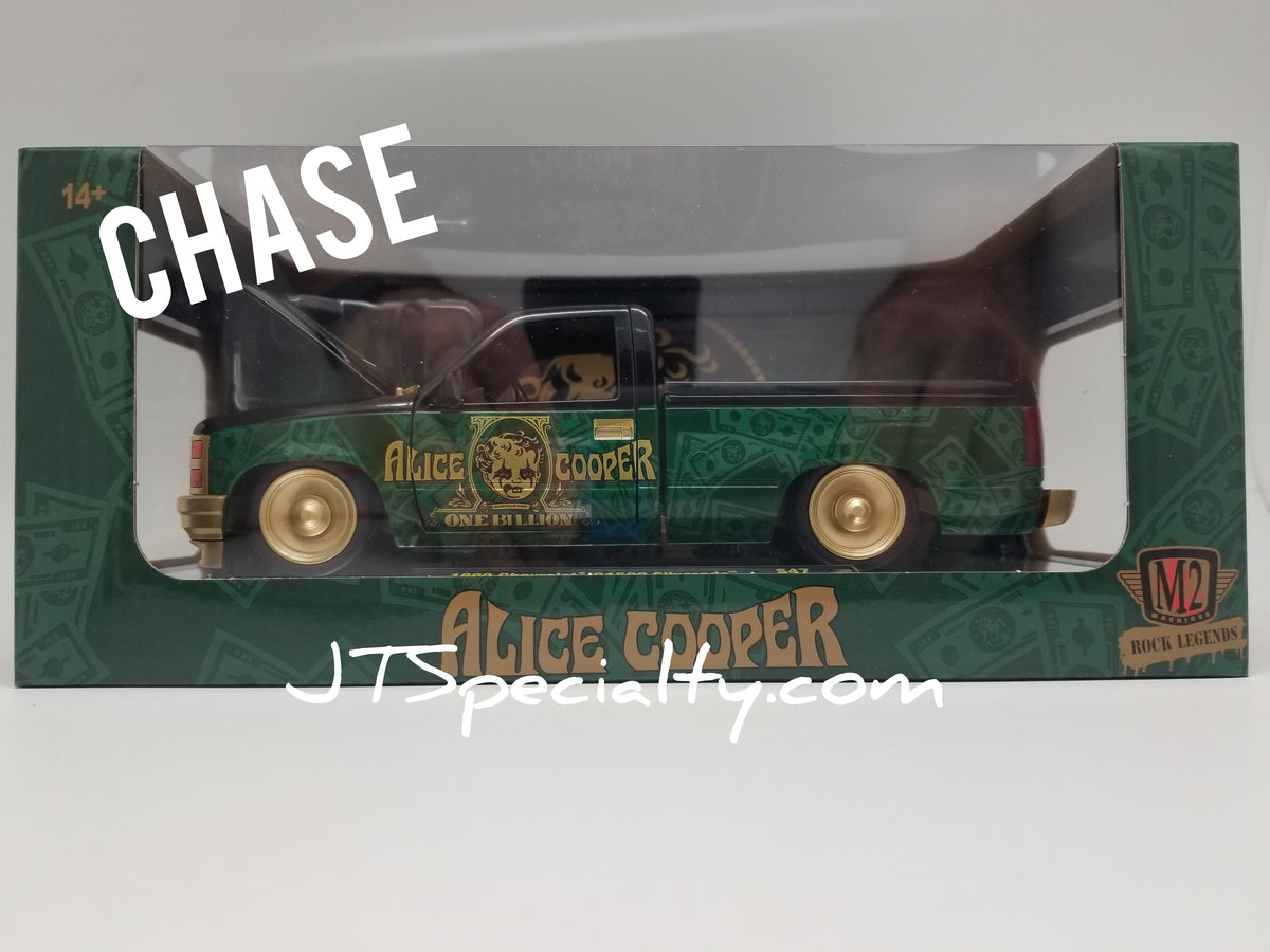 M2 CHASE 1:24 Scale - 1990 Chevrolet C1500 - Alice Cooper