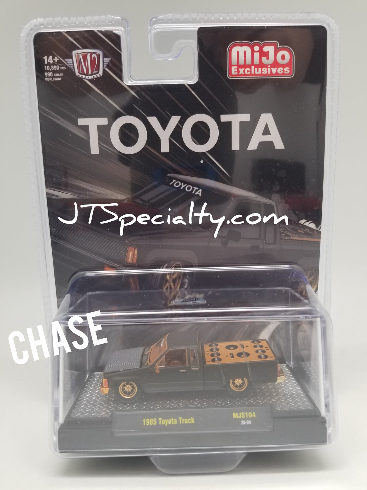 M2 CHASE 1985 Toyota Truck – Matte Grey w/ Carbon Hood- MiJo