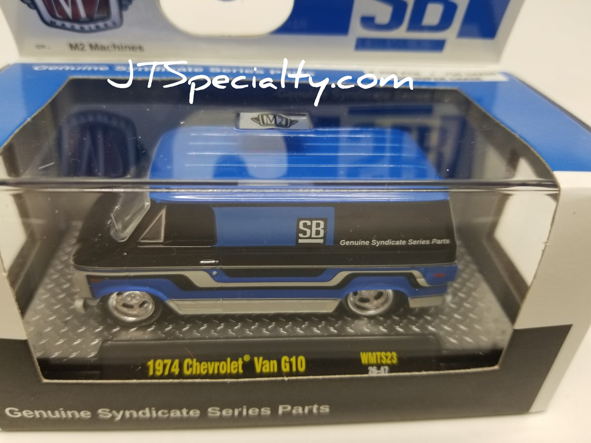 M2 1974 Chevrolet Van G10 - BLUE
