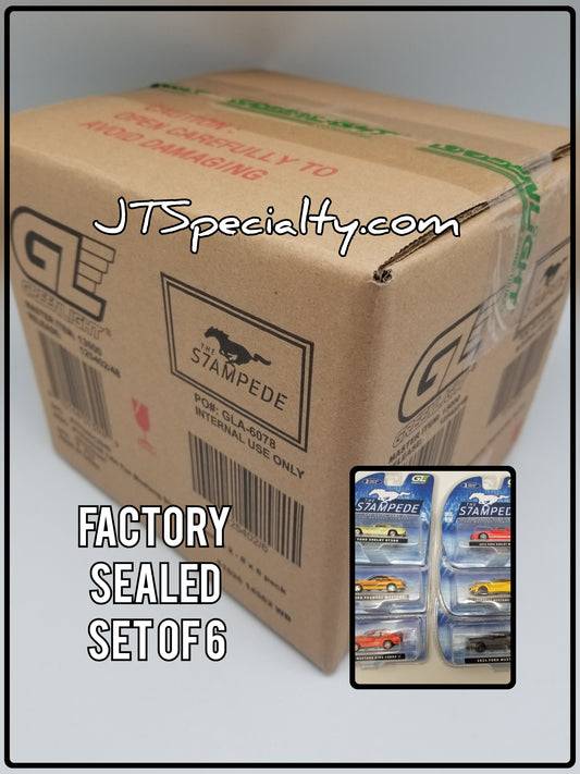 GL SET Mustang Stampede Series 2 - SEALED SET of 6