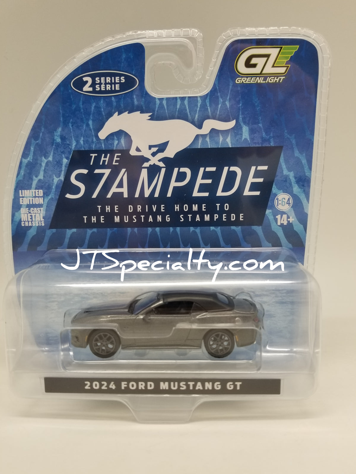 GL - 2024 Ford Mustang GT 5.0 Convertible - Dark Matter Grey - The Stampede Series 2