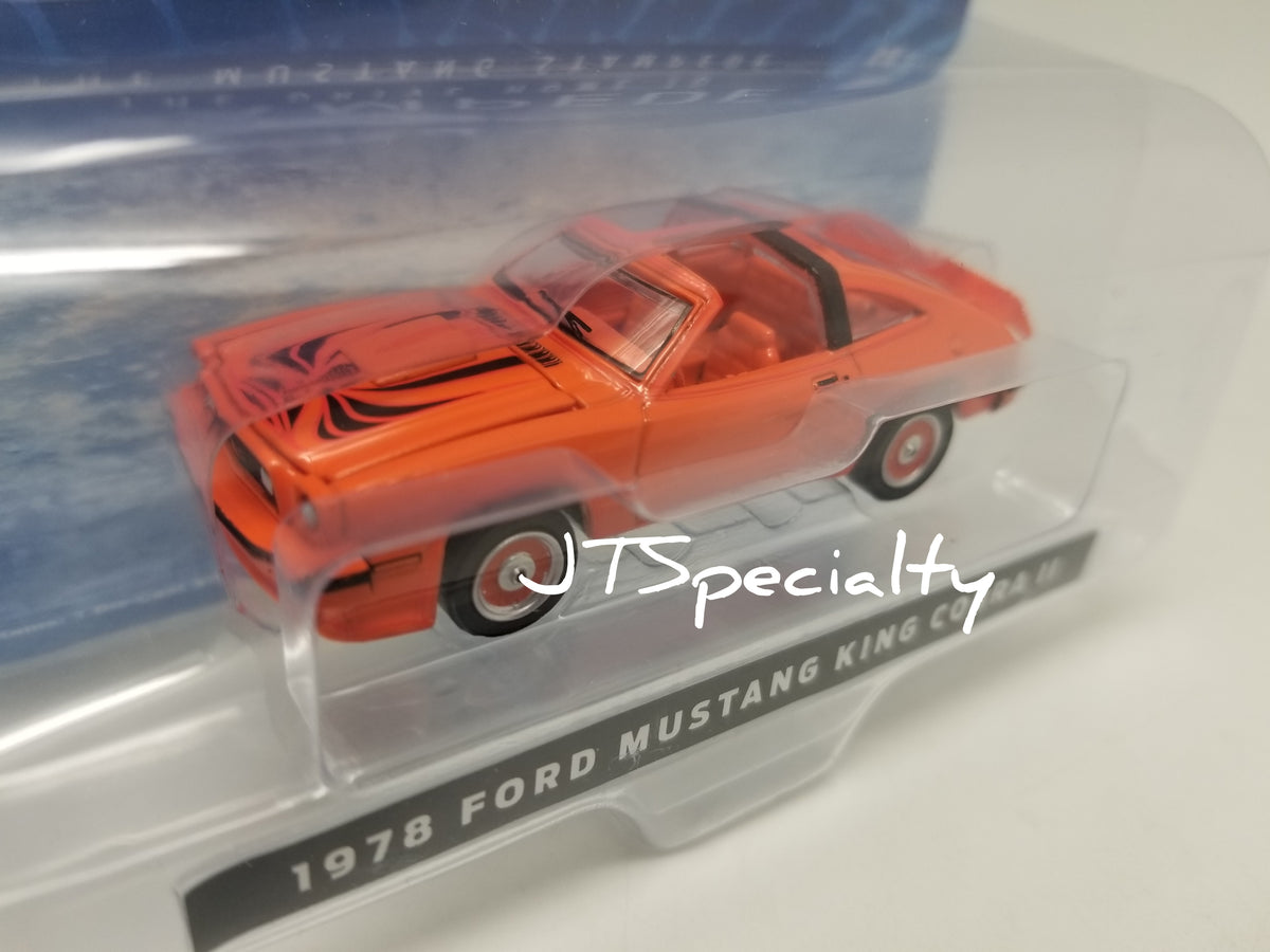 GL - 1978 Ford Mustang King Cobra II - Tangerine & Black - The Stampede Series 2
