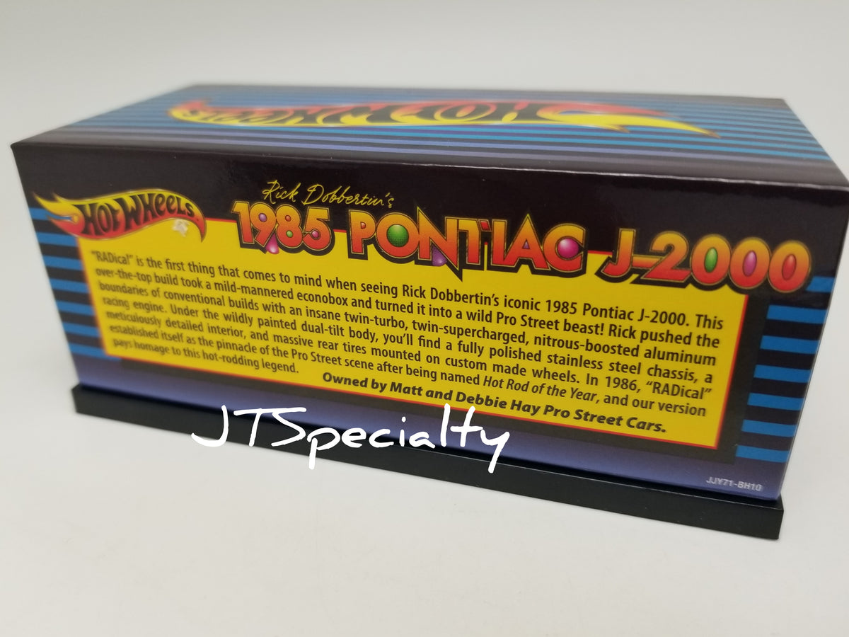 Hot Wheels RLC 1985 Pontiac J-2000