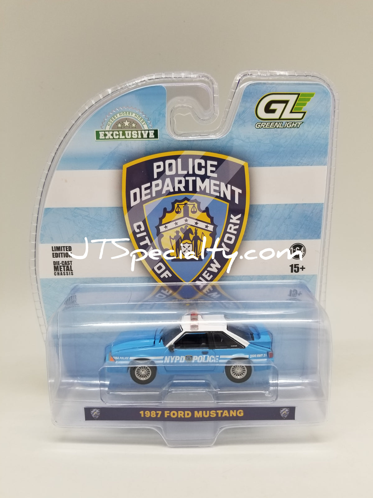 GL - 1987 Ford Mustang - NYPD