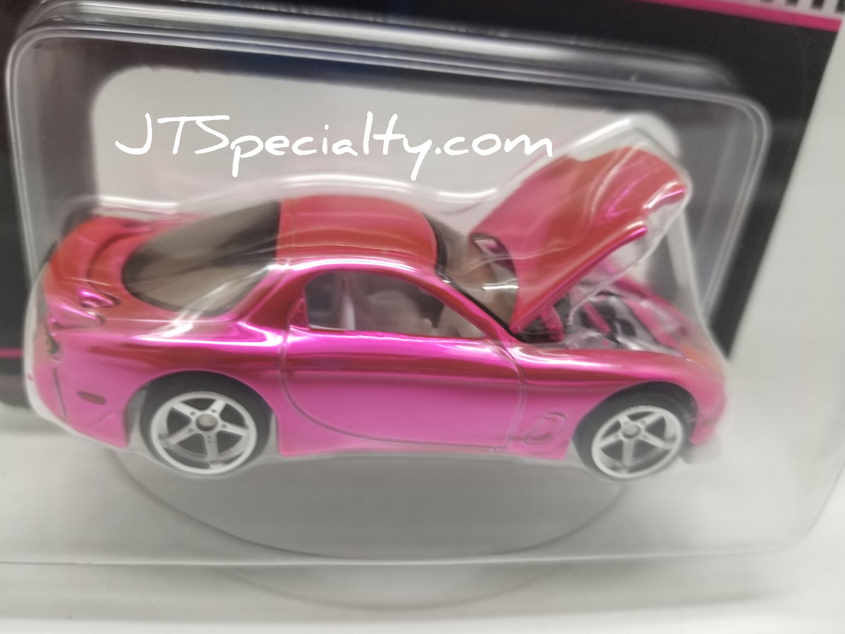 Hot Wheels RLC 1993 Mazda RX-7 RI - Pink