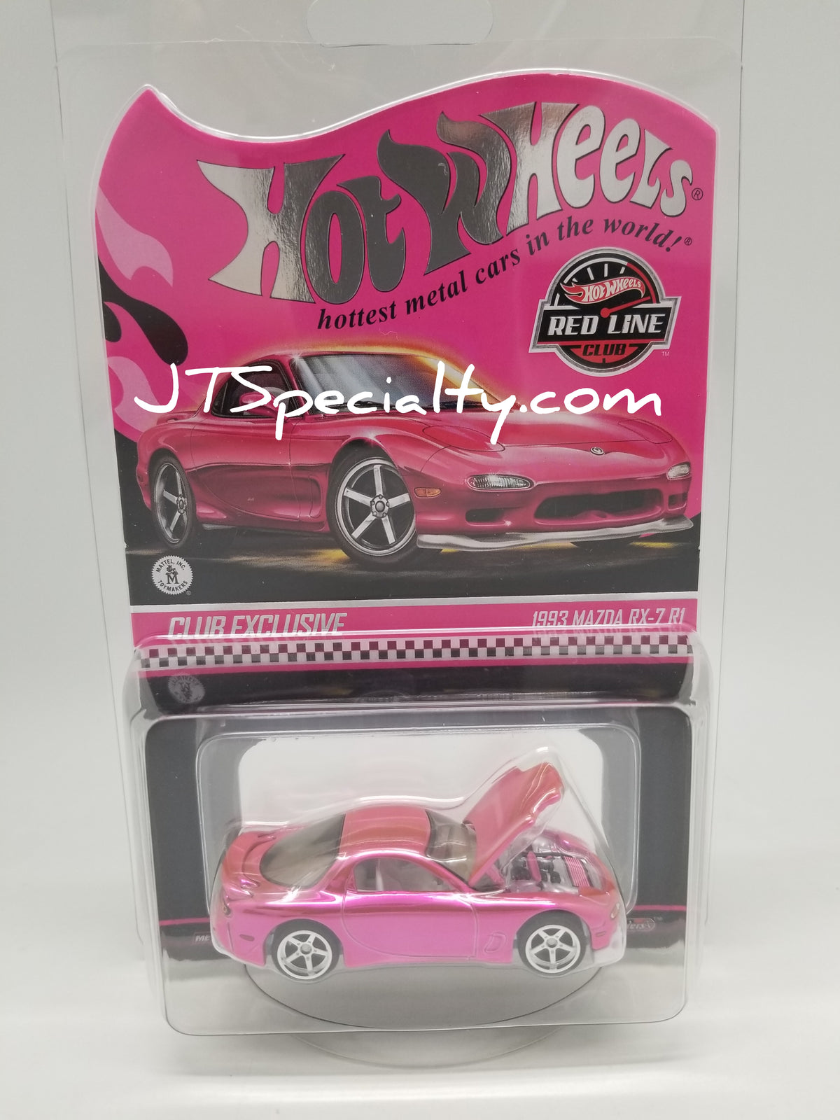 Hot Wheels RLC 1993 Mazda RX-7 RI - Pink