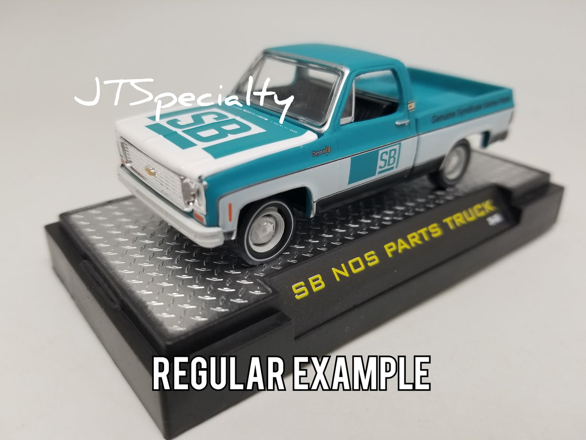 M2 **BLIND BOX** 1973 Chevy Fleetside - Squarebody Syndicate