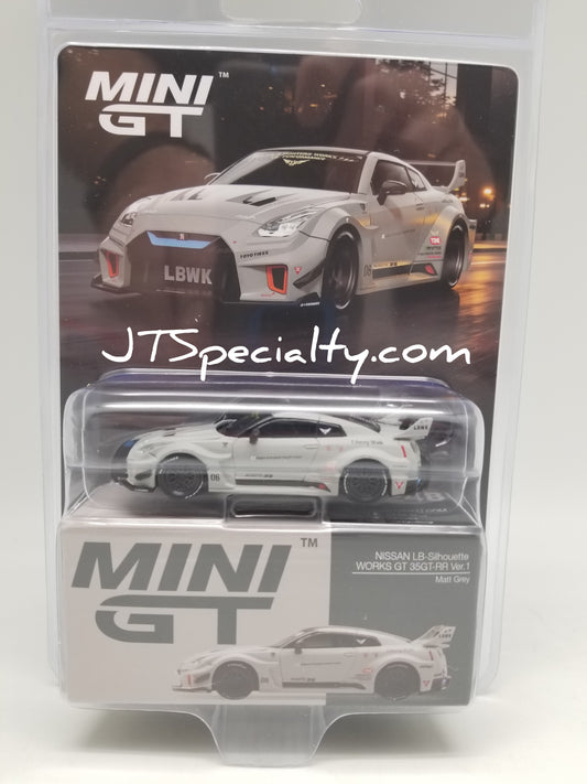 Mini GT 1248 - Nissan LB-Silhouette WORKS GT 35GT-RR V1 - Matt Grey