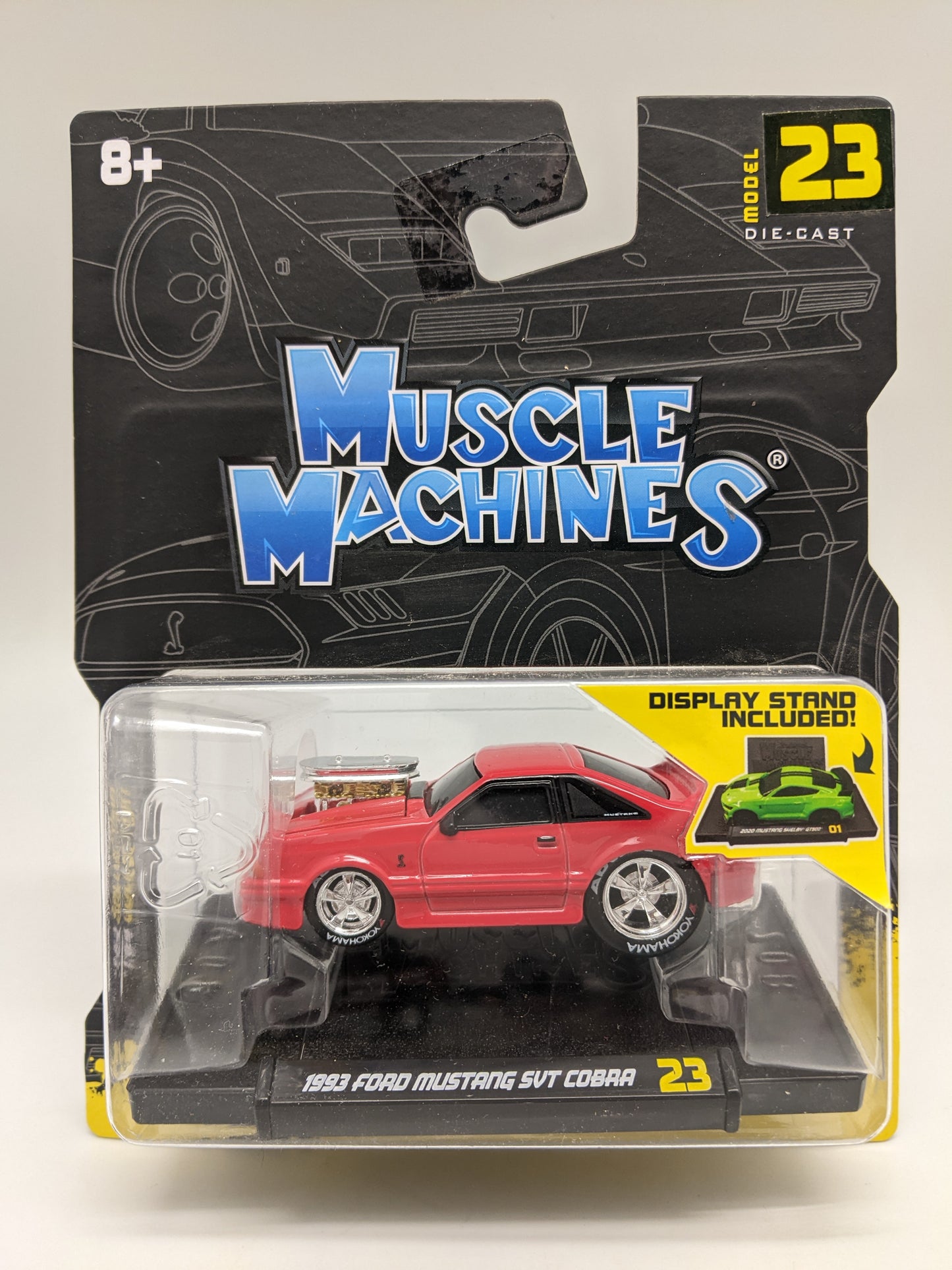 Muscle Machines 1993 Ford Mustang SVT COBRA - Series 4