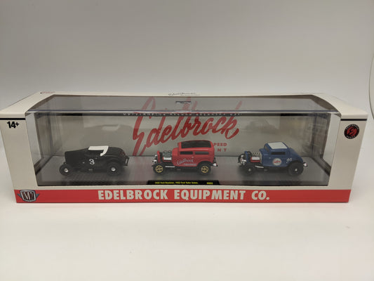 M2 1932 Ford Roadster, Tudor Sedan & Three Window Coupe - Edelbrock