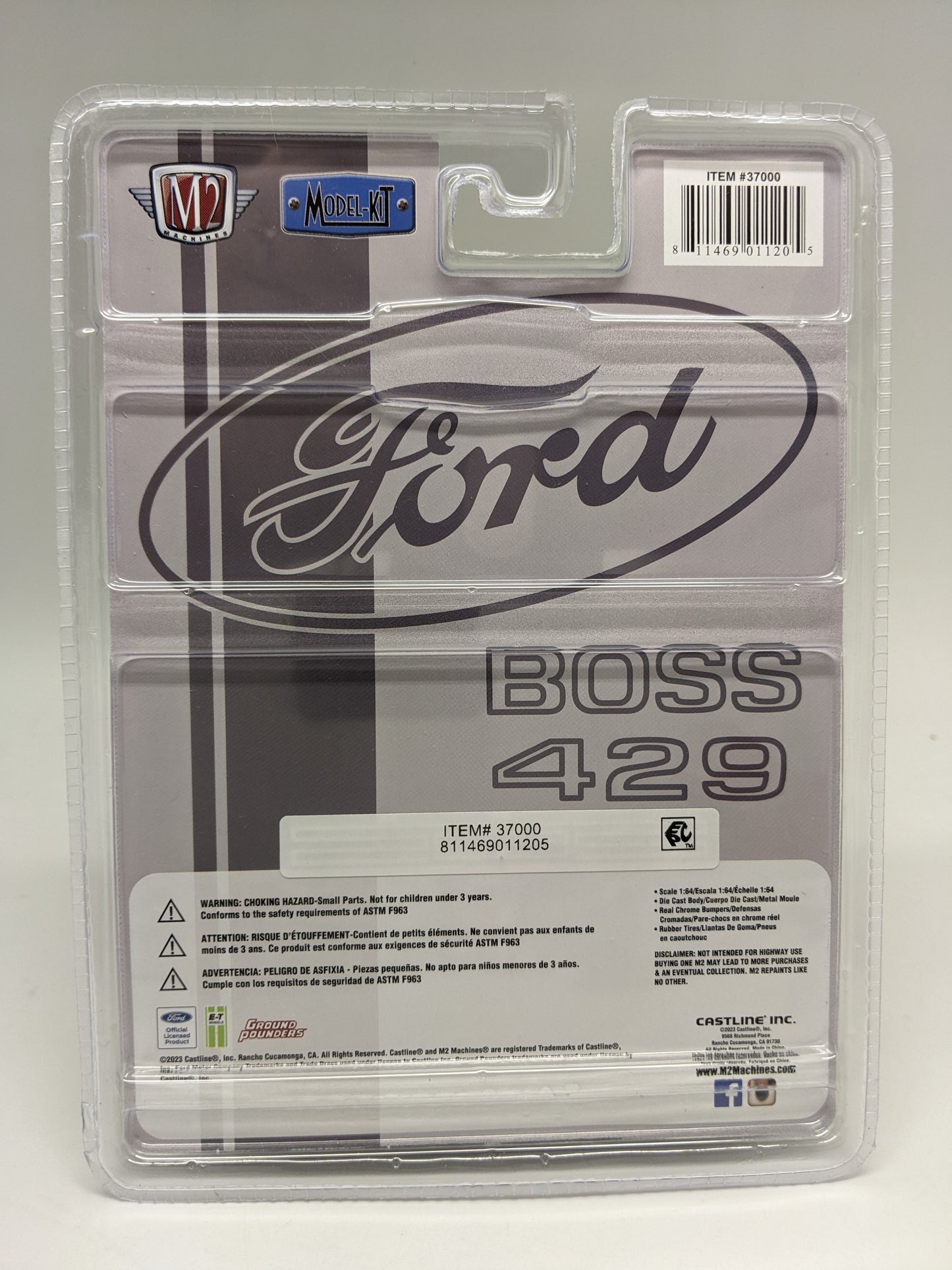 M2 1969 Ford Mustang BOSS 429 - Ground Pounders Model Kit