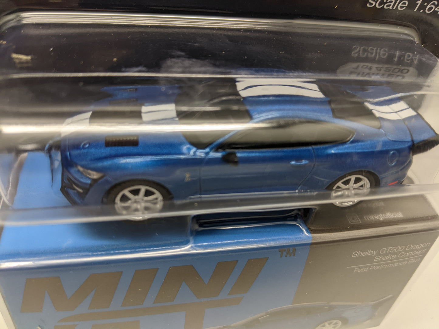 Mini GT 0568 Shelby GT500 Dragon Snake Concept - Ford Performance Blue