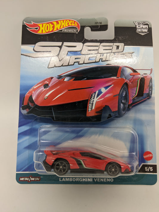 Hot Wheels 2023 Car Culture SPEED MACHINES - LAMBORGHINI VENENO