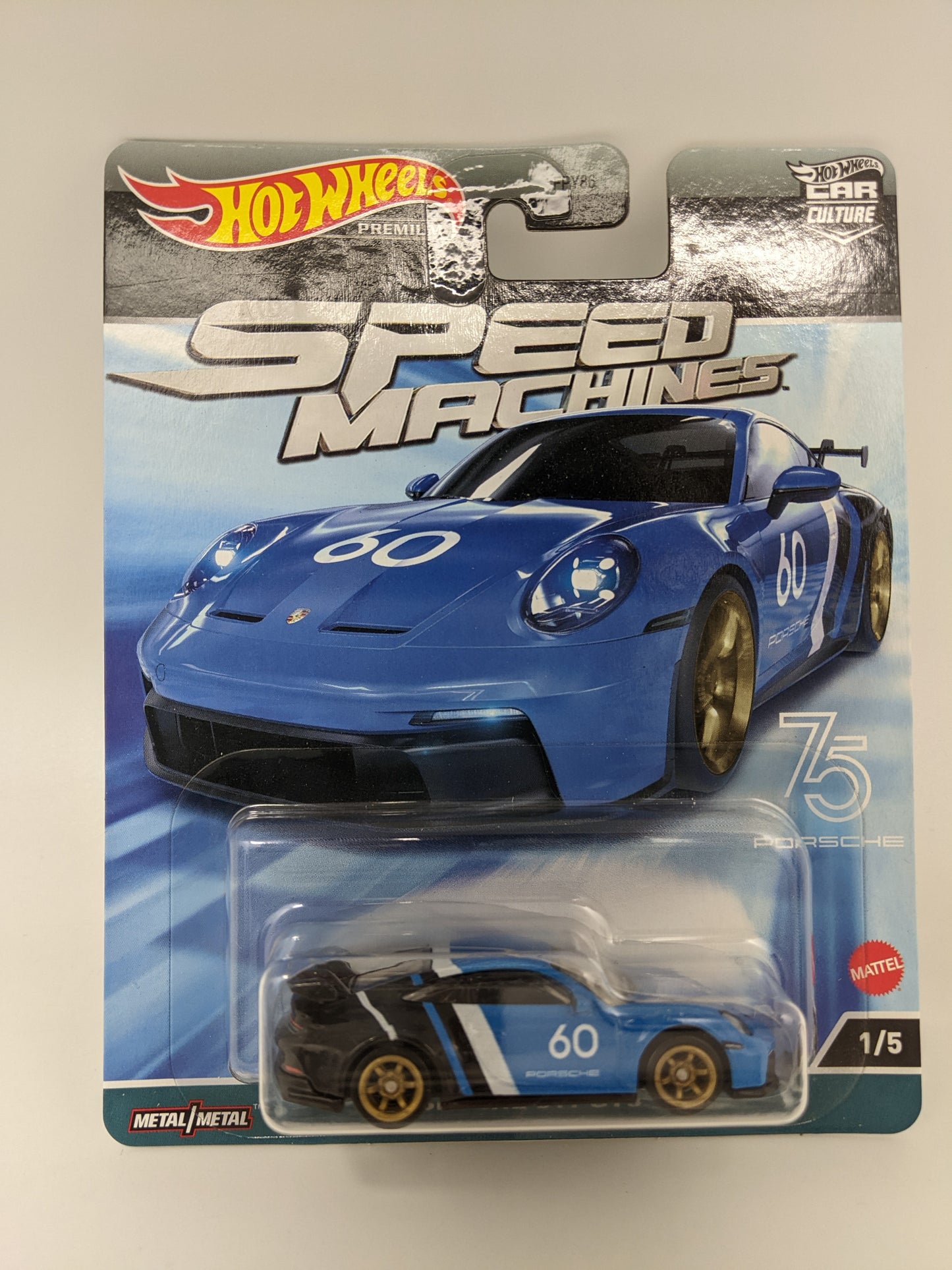 Hot Wheels 2023 Car Culture SPEED MACHINES - Porsche 911 GT3