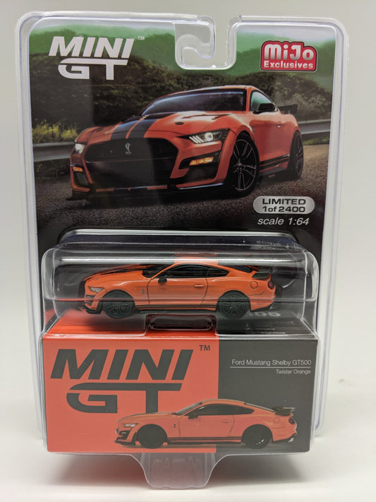 Mini GT 0505 - Ford Mustang Shelby GT500 - Twister Orange