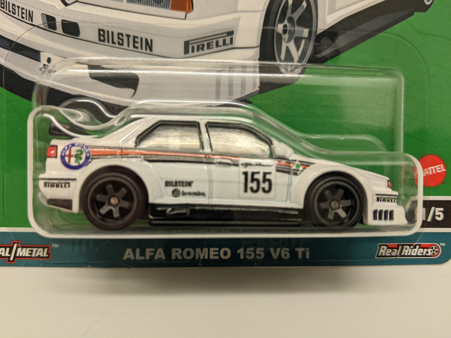 Hot Wheels 2023 Car Culture Spettacolare 1/5: Alfa Romeo 155 V6 Ti