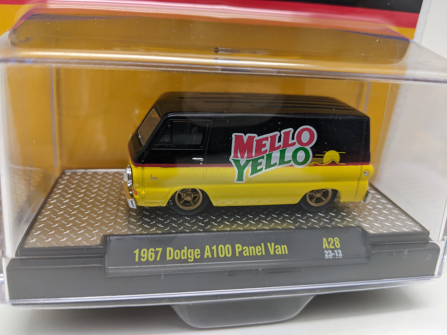 M2 1967 Dodge A100 Panel Van - Mello Yello