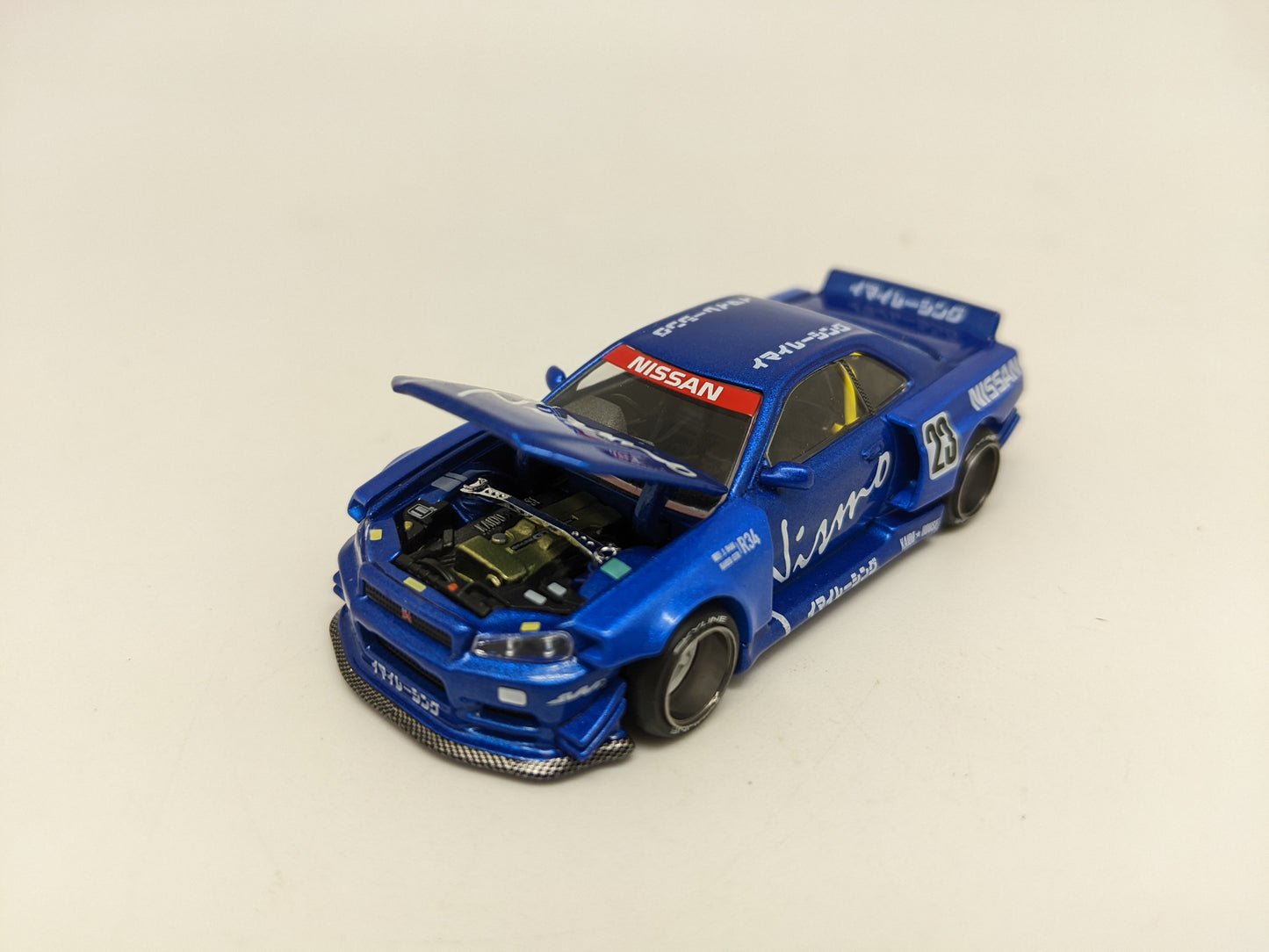 Kaido House 055 Mini GT - Nissan Skyline GT-R (R34) Kaido Works V3