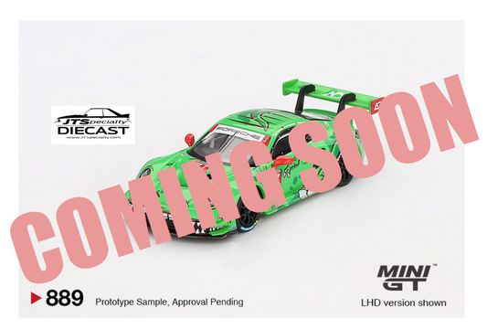 Mini GT 889 Porsche 911 GT3 R #77 - 2024 IMSA Daytona - REXY